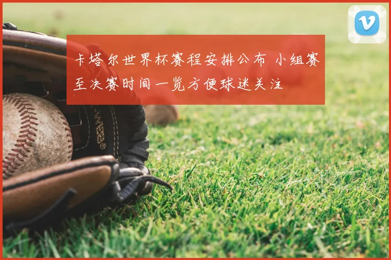 卡塔尔世界杯赛程安排公布 小组赛至决赛时间一览方便球迷关注