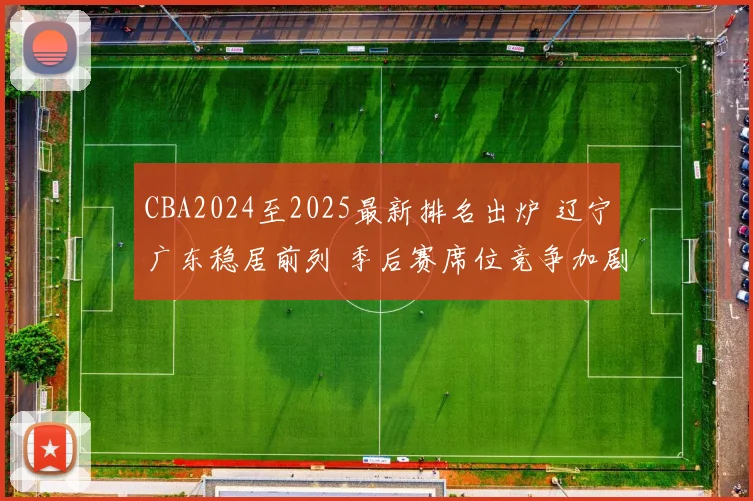 CBA2024至2025最新排名出炉 辽宁广东稳居前列 季后赛席位竞争加剧